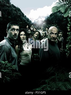 Titre original : ANN. Titre en anglais : ANN. Année : 2004. Stars : Dominic Monaghan ; Harold Perrineau Jr., Terry O'Quinn, evangeline lilly, Daniel Dae Kim, Josh Holloway, Matthew Fox, NAVEEN ANDREWS ; Maggie Grace, EMILIE DE RAVIN ; JORGE GARCIA ; YUNJIN KIM. Credit : ABC / Album Banque D'Images