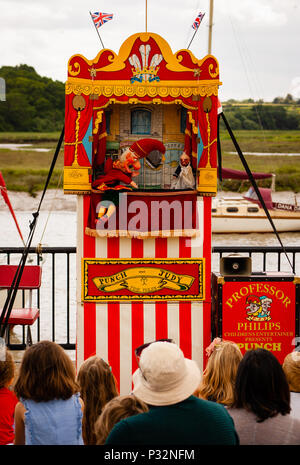 Essex, Royaume-Uni, 16 juin 2018. Wivenhoe Regatta Crédit : Alan Collins/Alamy Live News Banque D'Images