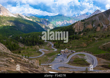 Col d'Izoard, dans les alpes françaises Banque D'Images