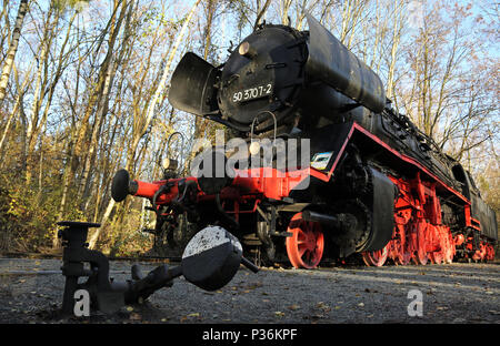 Berlin, Allemagne, locomotive cargo 50 Banque D'Images