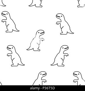 Modèle logique de Tyrannosaurus. Vector illustration. Isolé sur un fond blanc. Illustration de Vecteur