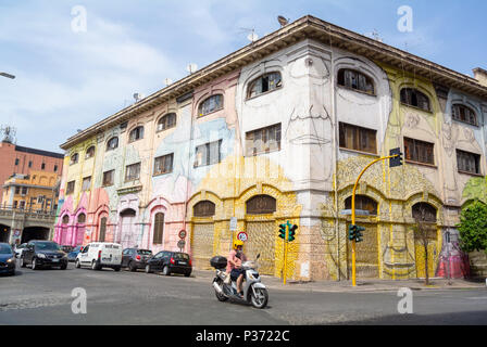 Street Art Par BLU, Rome, Italie Banque D'Images