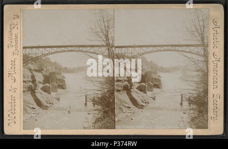 . Driving Park Avenue Bridge, Rochester, N.Y. TITRE ALTERNATIF : paysage américain artistique. Création : ca. 1890. Référence : [ca. 1890]. Mentions légales Source : [1860 ?-1900 ?]. Article publié le 12-1-2005 numérique ; mis à jour le 2-11-2009. 88 Driving Park Avenue Bridge, Rochester, N.Y, à partir de Robert N. Dennis collection de vues stéréoscopiques Banque D'Images