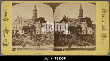 . Abbot Hall. Titre alternatif : la "meilleure" série. Marblehead, Massachusetts) Couverture : 1865 ?-1890 ?. Article 9-7-2006 numérique publié ; mise à jour 6-25-2010. Abbot Hall 14, à partir de Robert N. Dennis collection de vues stéréoscopiques Banque D'Images