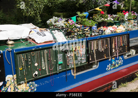 Close up de l'étroitesse de la voile dans le cadre d'un festival sur la rivière Stort dans Bishops Stortford, Hertfordshire, Royaume-Uni Banque D'Images