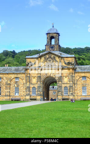 Chatsworth House, Derbyshire, Angleterre Banque D'Images