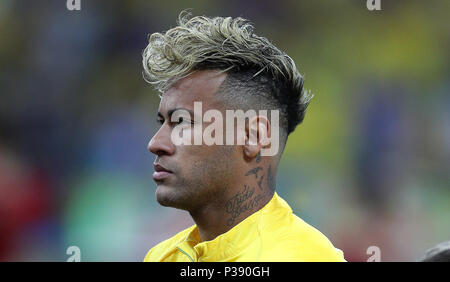 Rostov, Russie. 17 Juin, 2018. Le BRÉSIL CONTRE LA SUISSE - Neymar do Brasil pendant le match entre le Brésil et la Suisse valable pour la Coupe du Monde 2018 tenue à l'Aréna de Rostov Rostov-sur-Don, en Russie. (Photo : Rodolfo Buhrer/La/Fotoarena Imagem) Crédit : Foto Arena LTDA/Alamy Live News Banque D'Images