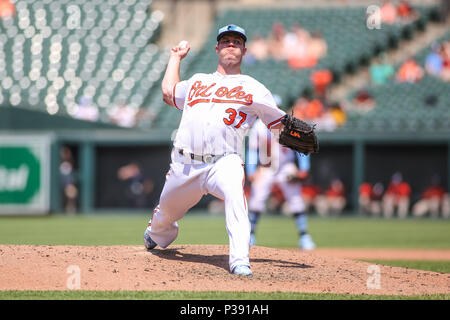 Baltimore Orioles starting pitcher Dylan Bundy reacts after center fielder Adam  Jones hit him with a pie after Bunday threw a one-hit baseball game against  the Seattle Mariners in Baltimore, Tuesday, Aug.