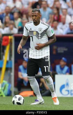 Moscou, Russie. 17 Jun, 2018. en action pendant la Coupe du Monde de la Fifa 2018 en Russie, Groupe F, match de football entre l'Allemagne v MEXIQUE en stade Luzhniki de Moscou. Crédit : marco iacobucci/Alamy Live News Banque D'Images