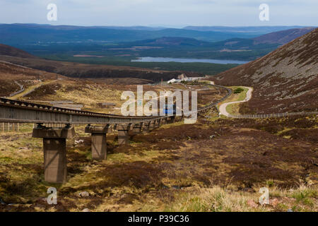 Funiculaire Cairngorm Mountain Ecosse Banque D'Images