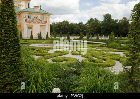 Peu de couverture du Parc de Wilanów à Varsovie, Pologne Banque D'Images