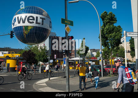 Berlin, Allemagne, Balloon Hi-Flyer Banque D'Images