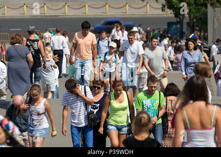 Odessa, Ukraine, les gens sur l'Escalier de Potemkine Banque D'Images