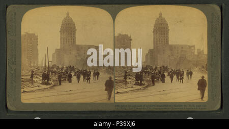 . Après la plus grande des catastrophes modernes , Market St. N.E., passé l'appel, San Francisco, Californie Référence : 1906. Mentions légales Source : New York : Underwood & Underwood, 1906.. Article 3-9-2006 numérique publié ; mise à jour 2-12-2009. 16 Après la plus grande des catastrophes modernes , Market St. N.E., passé l'appel building, San Francisco, Cal, par Underwood &AMP ; Underwood 2 Banque D'Images