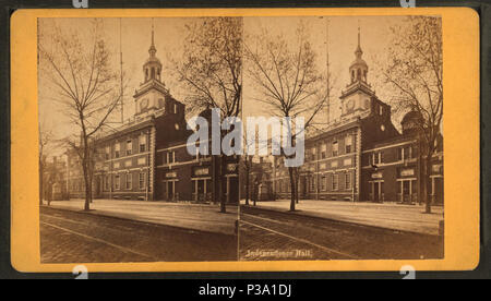 152 Independence Hall, par Cremer, James, 1821-1893 21 Banque D'Images