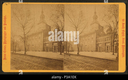 152 Independence Hall, par Cremer, James, 1821-1893 9 Banque D'Images