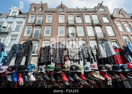 Amsterdam, Pays-Bas, Booth sur l'Albert Cuypmarkt Banque D'Images