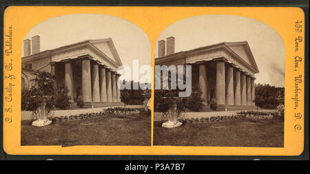 168 Lee's residence, Arlington, Va, par Charles S. Cudlip Banque D'Images
