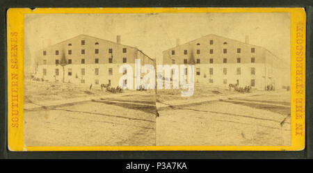 . Libby Prison, Richmond, Virginie TITRE ALTERNATIF : la guerre de l'Union européenne, de l'histoire photographique. Couverture : 1861-1865. Article publié le 8-11-2006 numérique ; mis à jour le 6-25-2010. 169 Libby Prison, Richmond, VA, à partir de Robert N. Dennis collection de vues stéréoscopiques 3 Banque D'Images