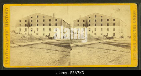 . Libby Prison, Richmond, Virginie TITRE ALTERNATIF : la guerre de l'Union européenne, de l'histoire photographique. Couverture : 1861-1865. Article publié le 8-11-2006 numérique ; mis à jour le 6-25-2010. 169 Libby Prison, Richmond, VA, à partir de Robert N. Dennis collection de vues stéréoscopiques 2 Banque D'Images