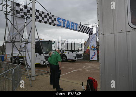 Championnats nationaux de refuser, Weston, Angleterre, 2018 Super-Mare Banque D'Images