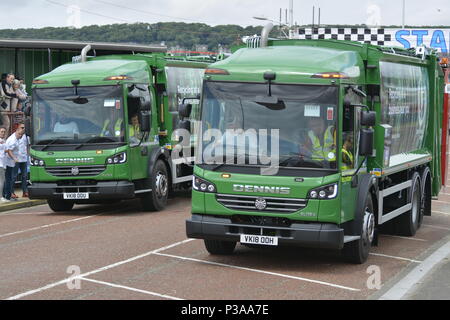 Championnats nationaux de refuser, Weston, Angleterre, 2018 Super-Mare Banque D'Images