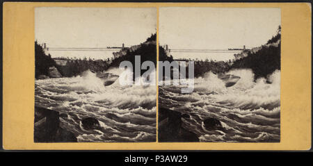 180 Maid of the Mist dans le bain à remous, par Barker, George, 1844-1894 Banque D'Images