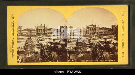 180 Bâtiment Principal à partir de la salle des machines, à partir de Robert N. Dennis collection de vues stéréoscopiques Banque D'Images