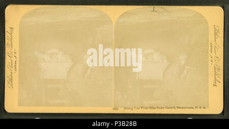 . L'extraction du charbon à cinq kilomètres sous terre, New York, U.S.A. TITRE ALTERNATIF : 1662 . Couverture : 1860 ?-1900 ?. Mentions légales Source : 1860 ?-1900 ?. Point numérique publié le 7-18-2005 ; mise à jour 2-13-2009. 191 l'extraction du charbon à cinq kilomètres sous terre, New York, Etats-Unis, de Robert N. Dennis collection de vues stéréoscopiques 3 Banque D'Images