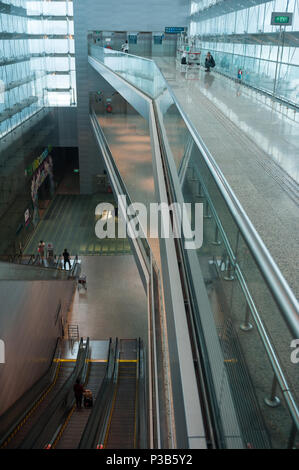 Singapour, République de Singapour, Hall de départ du Terminal 3 de l'aéroport de Singapour Banque D'Images