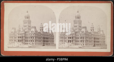 208 New State Capitol, Albany (New York), au nord-est de l'avis de M. Robert N. Dennis collection de vues stéréoscopiques Banque D'Images