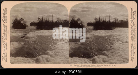 205 Nature's everlasting sourire, Niagara Falls, Etats-Unis, par Underwood &AMP ; Underwood 2 Banque D'Images