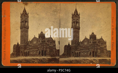 . Nouvelle Vieille église du Sud. Titre alternatif : Vues de Boston et environs. Couverture : 1864 ?-1920 ?. Mentions légales Source : 1864 ?-1920 ?. Point numérique publié le 7-18-2005 ; mise à jour 2-13-2009. 208 Old South Church, par Evans &AMP ; Soule Banque D'Images