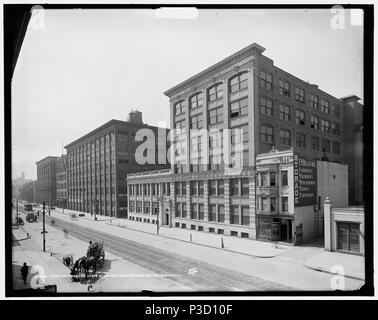 . Anglais : Eastman Kodak Company Usine et bureau principal à Rochester, fr:New York . Entre 1900 et 1910. Detroit Publishing Company 2 HQ 1900 Eastman Kodak Banque D'Images