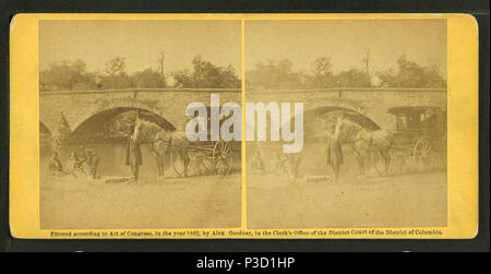 . Pic-nic au pont d'Antietam, Parti 22e, Septembre 1862. Couverture : 1862-1865. Mentions légales Source : Washington, D.C. : Gardner's Gallery, 1862-1865.. Article publié le 8-11-2006 numérique ; mis à jour le 7-22-2008. 236 Pic-nic party au pont d'Antietam, 22 sept., 1862, par Gardner, Alexander, 1821-1882 Banque D'Images