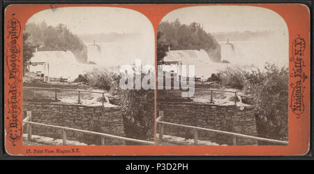 239 Point View, Niagara, de Robert N. Dennis collection de vues stéréoscopiques Banque D'Images