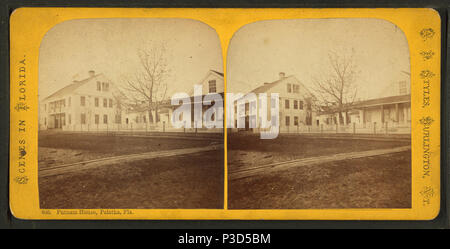 . Putnam House, Palatka, Floride TITRE ALTERNATIF : Scènes en Floride, no. 646. Couverture : 1870 ?-1890 ?. Mentions légales Source : 1870 ?-1890 ?. Article publié le 7-1-2005 numérique ; mis à jour le 2-12-2009. 247 Putnam House, Palatka, Floride, à partir de Robert N. Dennis collection de vues stéréoscopiques Banque D'Images