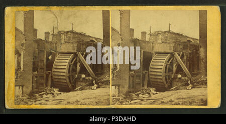 259 ruines de l'usine de carabine et papier, 8th St., Richmond, le 6 avril 1865, par Gardner, Alexander, 1821-1882 Banque D'Images