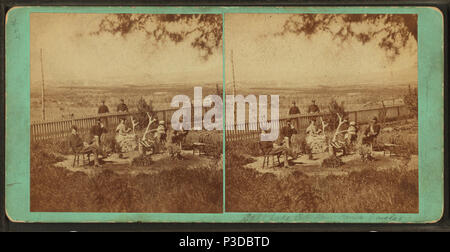 262 Salt Lake City du Camp Douglas, par Savage, C. R. (Charles Roscoe), 1832-1909 Banque D'Images