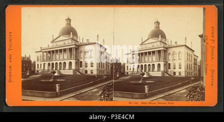 283 State House, Boston, Mass, en Soule, John P., 1827-1904 5 Banque D'Images