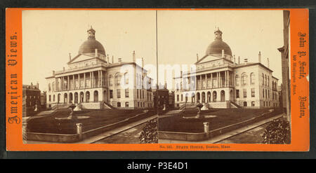 283 State House, Boston, Mass, en Soule, John P., 1827-1904 4 Banque D'Images