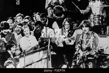 Les Beatles, les David Frost show, Londres 1968 Banque D'Images