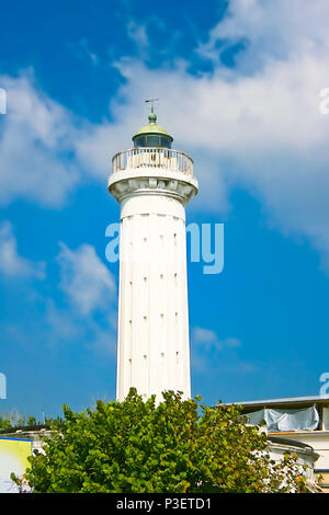 Phare central à Pondicherry, Tamil Nadu, Inde Banque D'Images