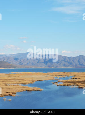 Lac Prespa moindre , vue de dessus Banque D'Images