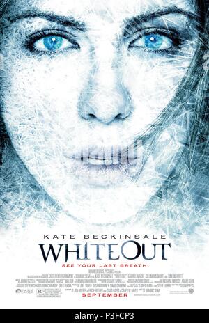 Titre original : Whiteout. Titre en anglais : Whiteout. Film Réalisateur : Dominic Sena. Année : 2009. Credit : Warner Bros Pictures / Album Banque D'Images