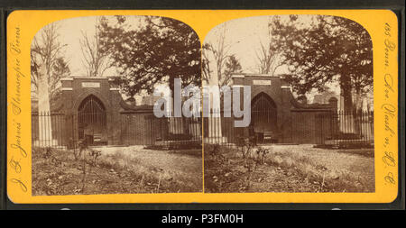 329 tombe à Mt. Vernon, par Jarvis, J. F. (John F.), b. 1850 Banque D'Images