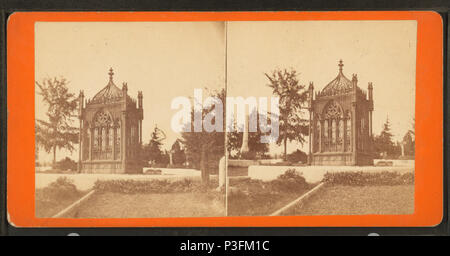 Tombe de 329 Ex. Le président Monroe, de Robert N. Dennis collection de vues stéréoscopiques Banque D'Images