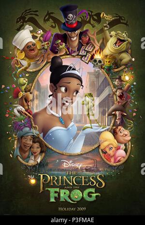 Titre original : LA PRINCESSE ET LA GRENOUILLE. Titre en anglais : LA PRINCESSE GRENOUILLE, LE. Film Réalisateur : JOHN MUSKER, RON CLEMENTS. Année : 2009. Credit : WALT DISNEY PICTURES / Album Banque D'Images