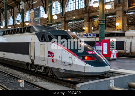 La gare du Nord à Paris Banque D'Images