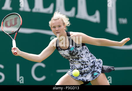 Katerina Siniakova Tennis - Katerina Siniakova de République tchèque en action au cours de la Nature Valley Classic à Birmingham Banque D'Images